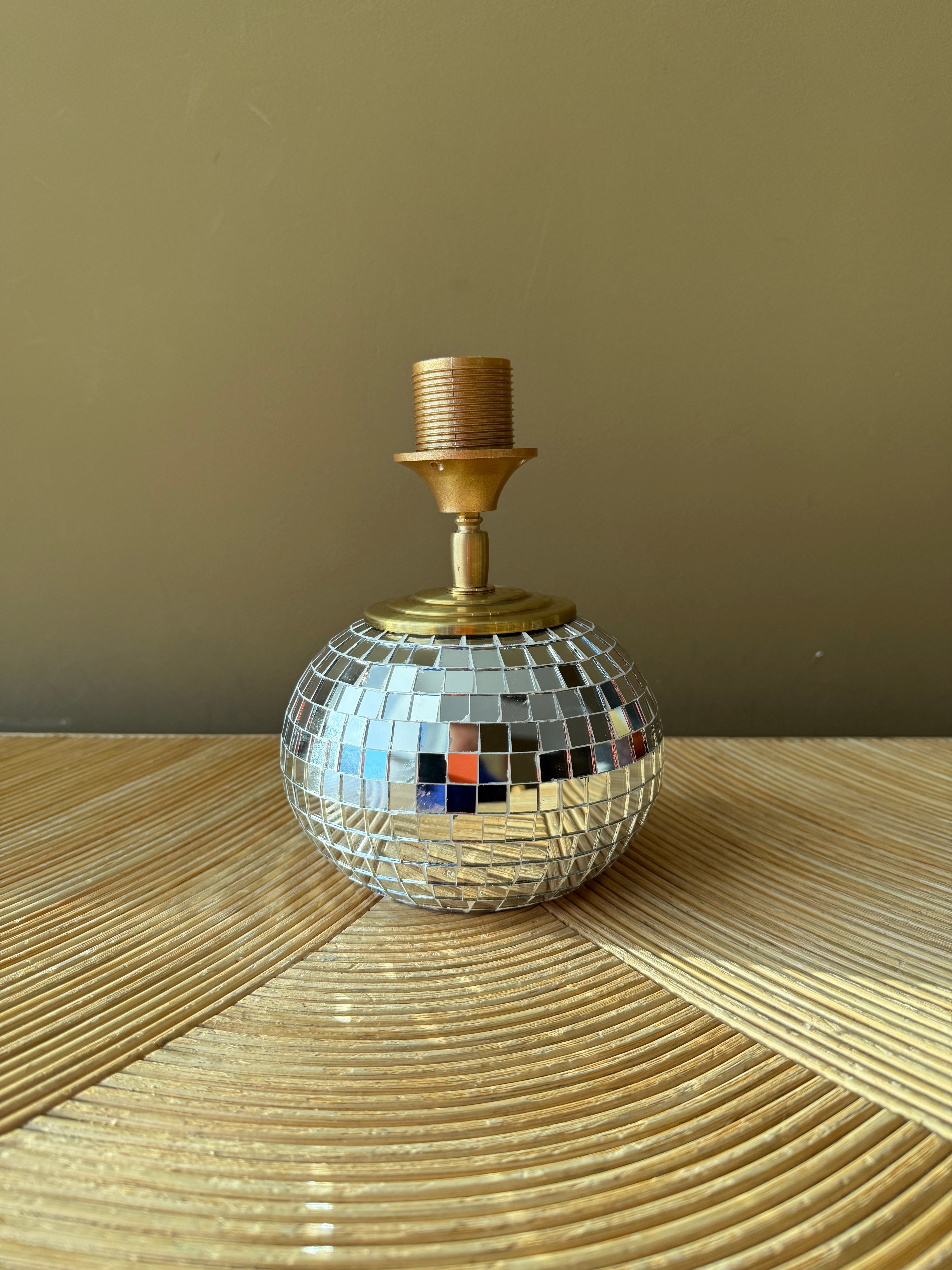 ART　WORK　STUDIO　スペースエイジ　マットブルー　ロケットランプ Port-a-table Disco Ball – Madame Garage
