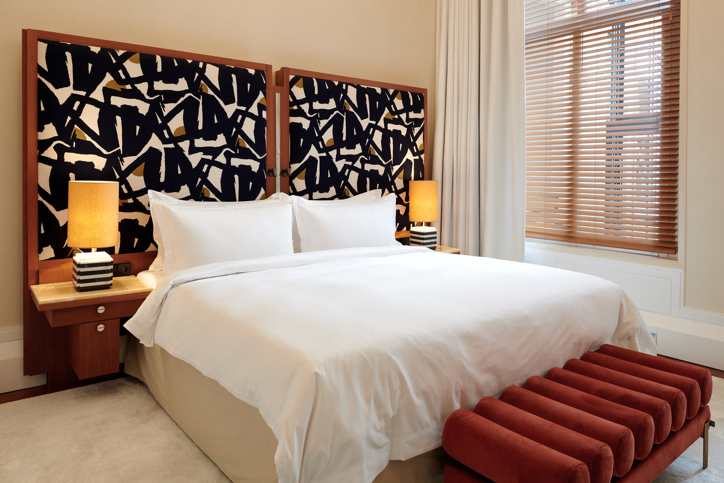 MadameGarage_Hotel L'Europe_custome_and handmade bedside marble lamps MadameGarage_Hotel L'Europe_custome_and handmade bedside marble lamps