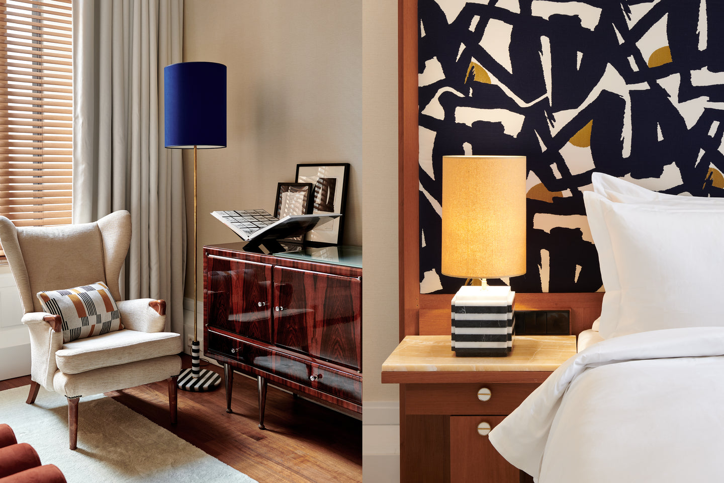 Madame Garage Hotel L'Europe custom marble lamps for hotels and hospitality interior design Madame Garage Hotel L'Europe custom marble lamps for hotels and hospitality interior design