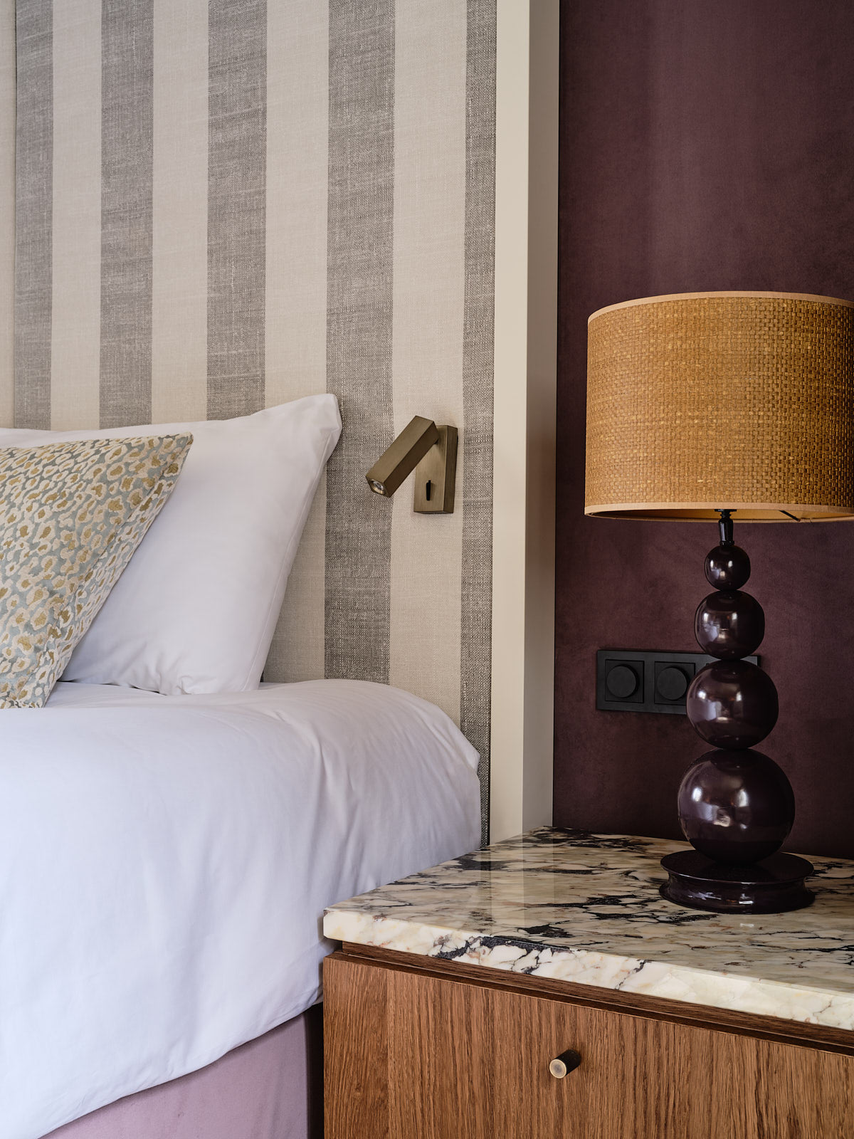 MadameGarage_Chateau_Neercanne_custome and handmade bedside lamps MadameGarage_Chateau_Neercanne_custome and handmade bedside lamps