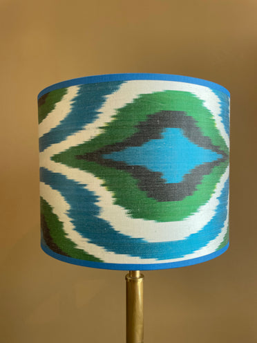 Blue Green Ikat Blue Green Ikat