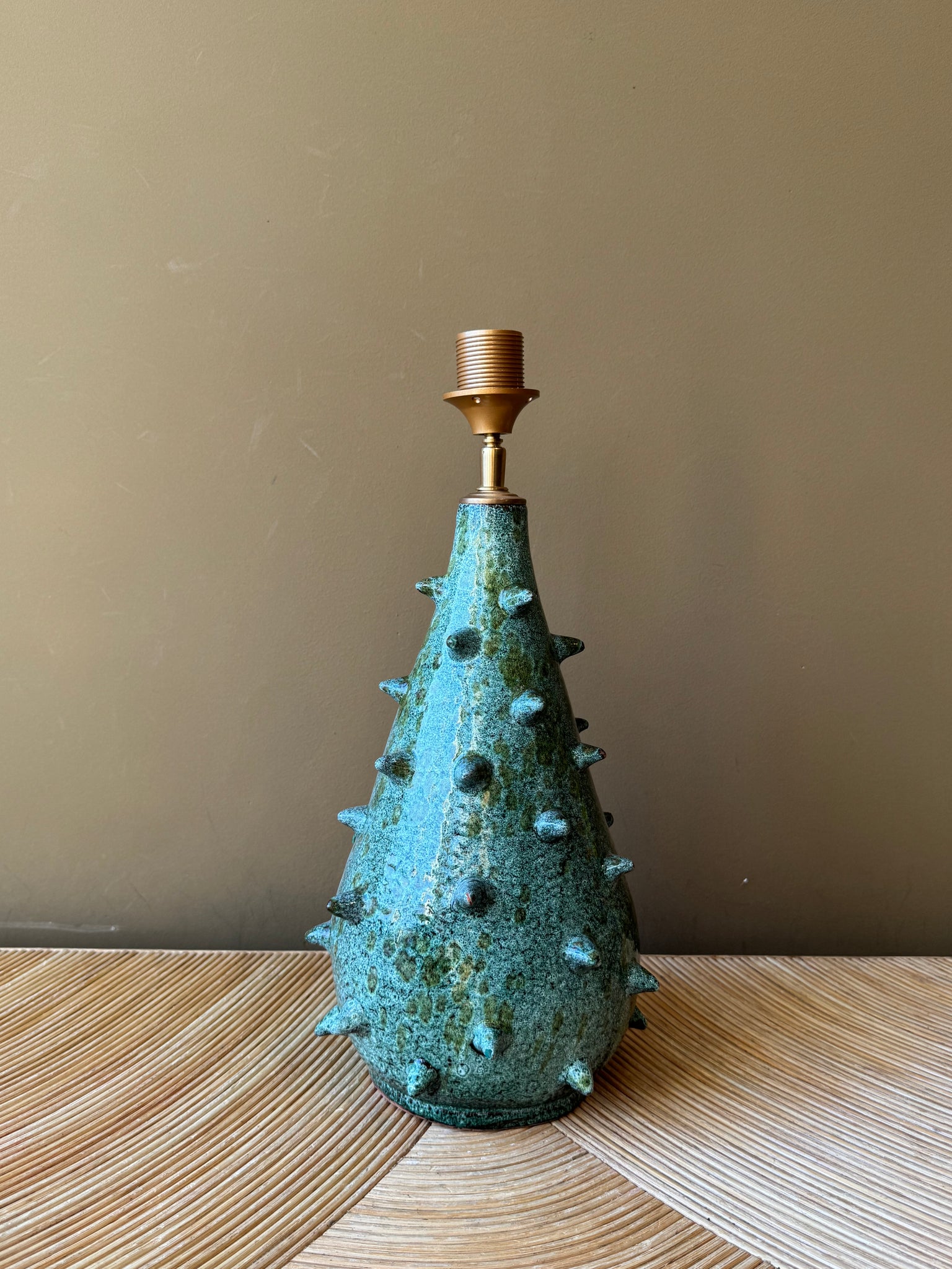 Marrakech Sea Green Bell Spikes
