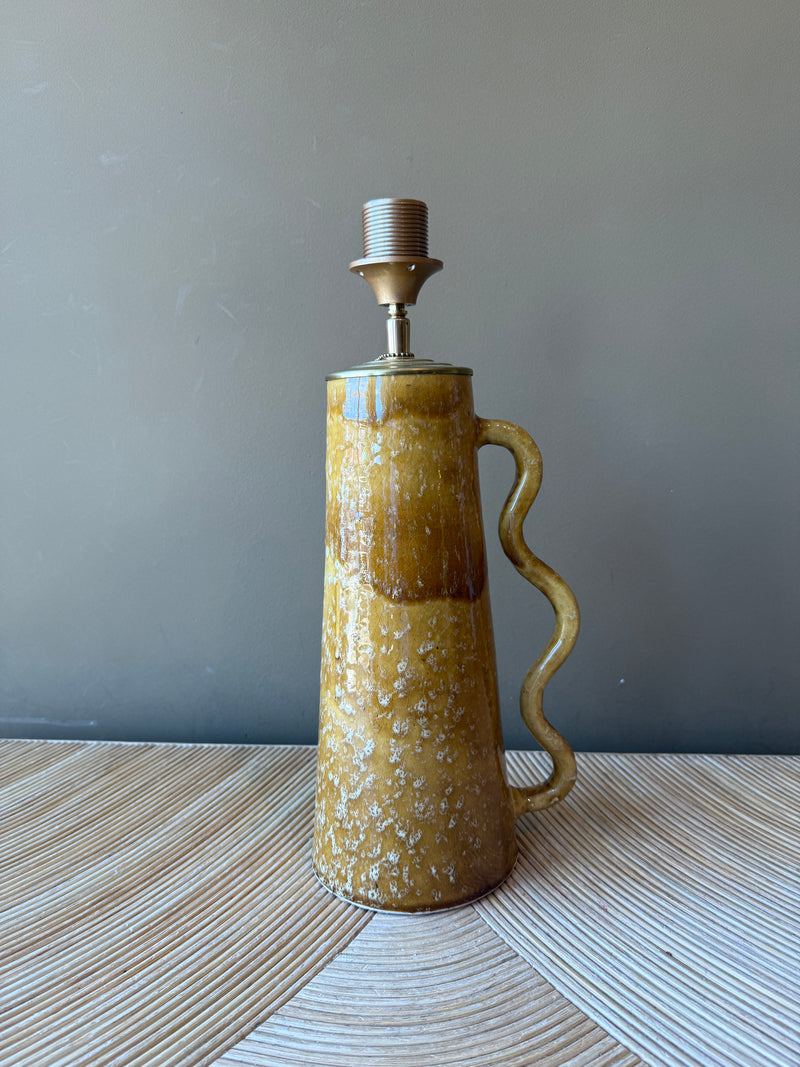 Marrakech Ochre Speckles Zigzag