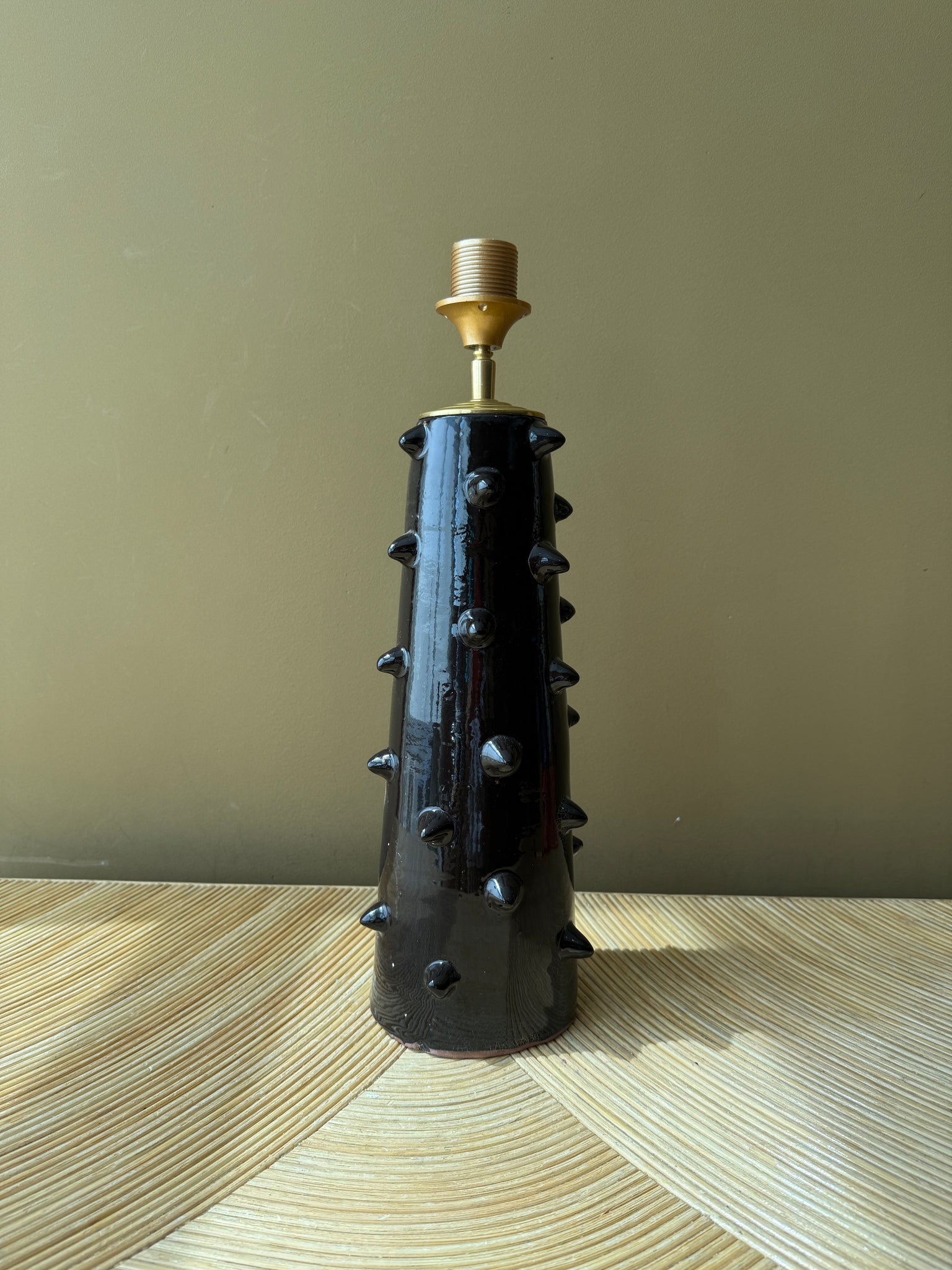 Marrakech Chocolate Brown Spikes Cone