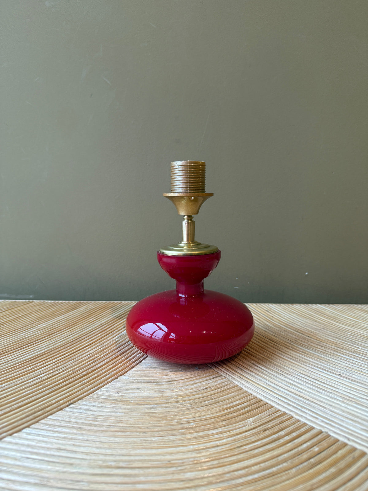 Port-a-table Murano Red Disc