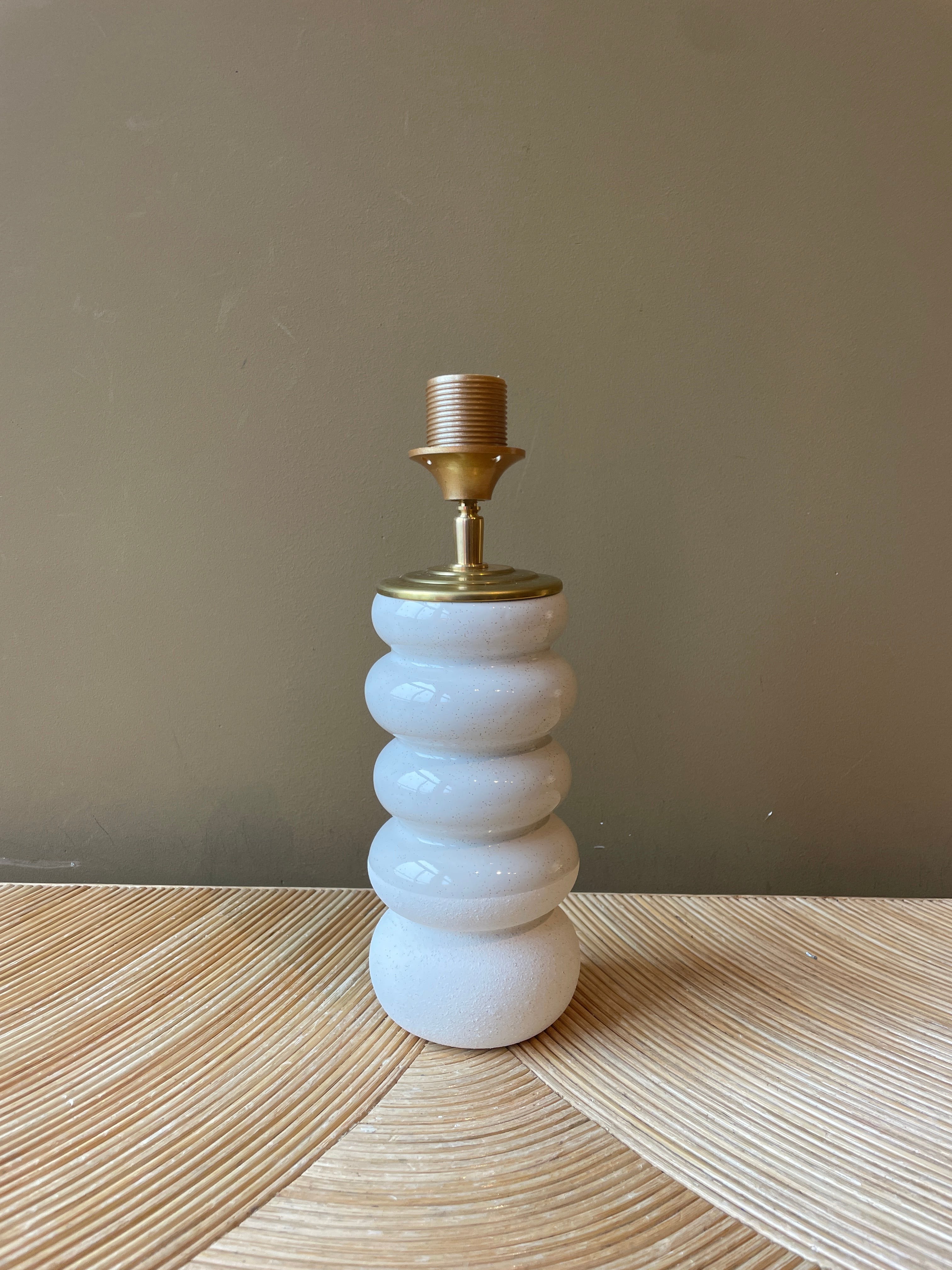 White Spotted Pebbles S | Unique Design by Madame Garage