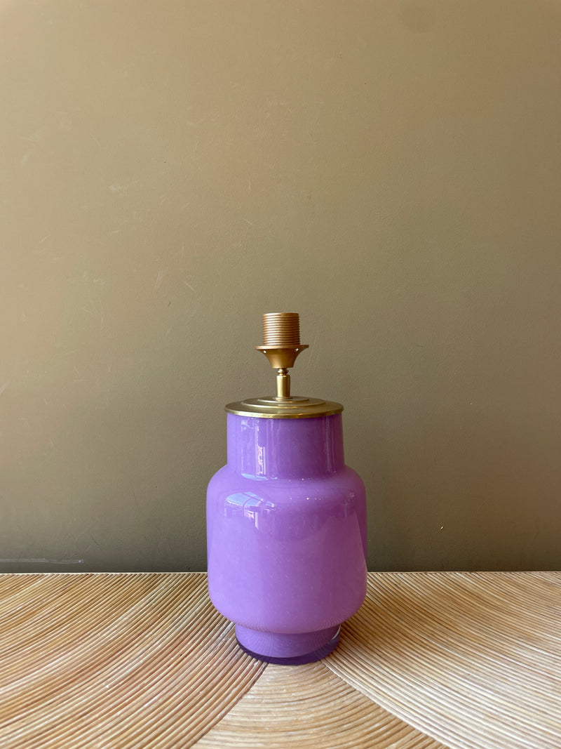 Mauve Glass Belly M