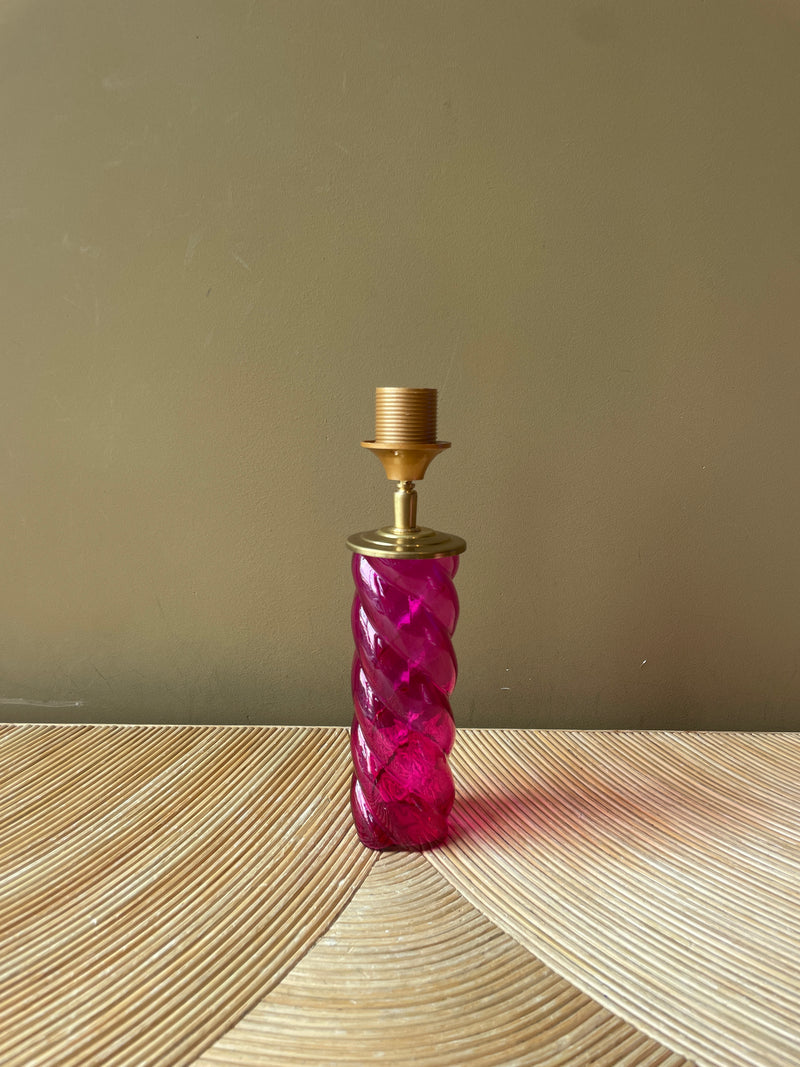 Clear Pink Twister