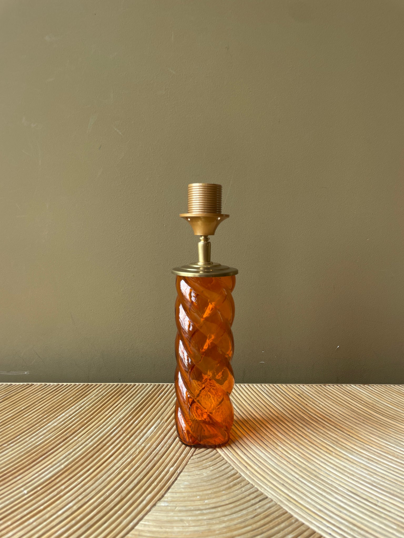 Clear Orange Twister
