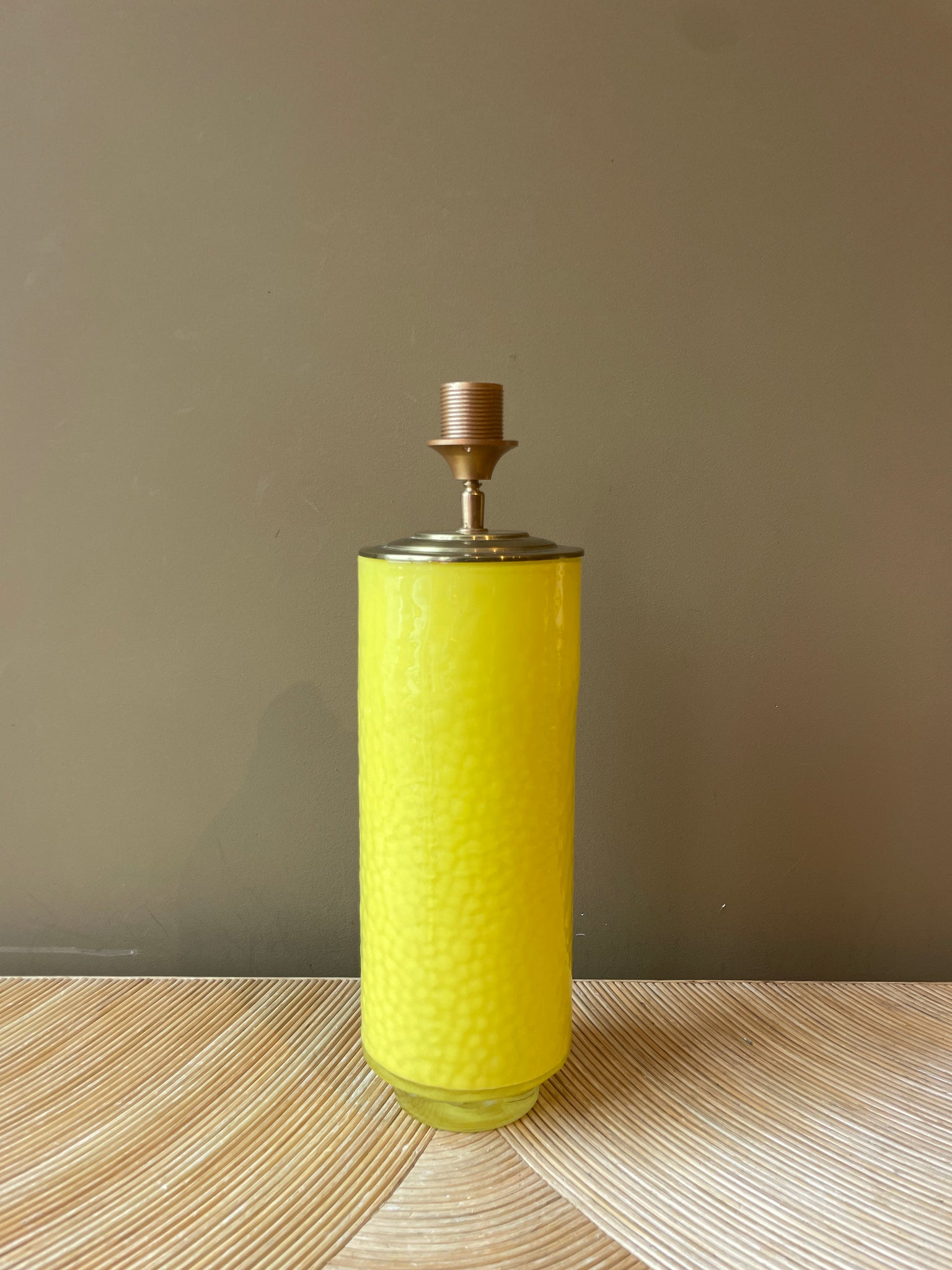 Straight Lemon Glass