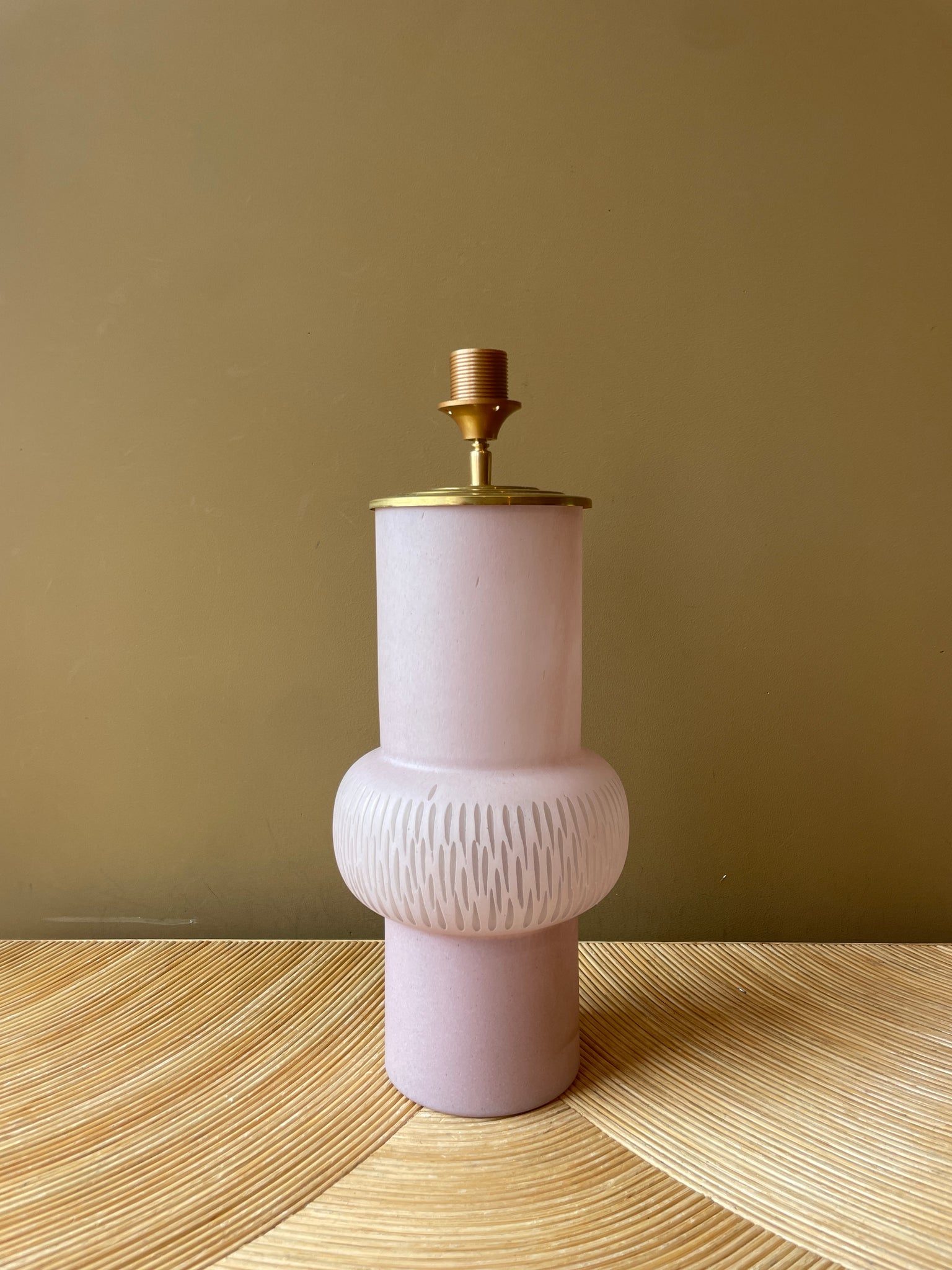 Pink Matte Glass