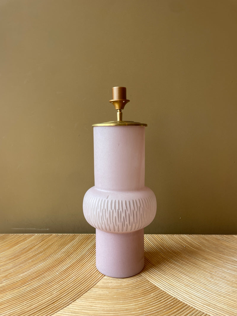 Pink Matte Glass