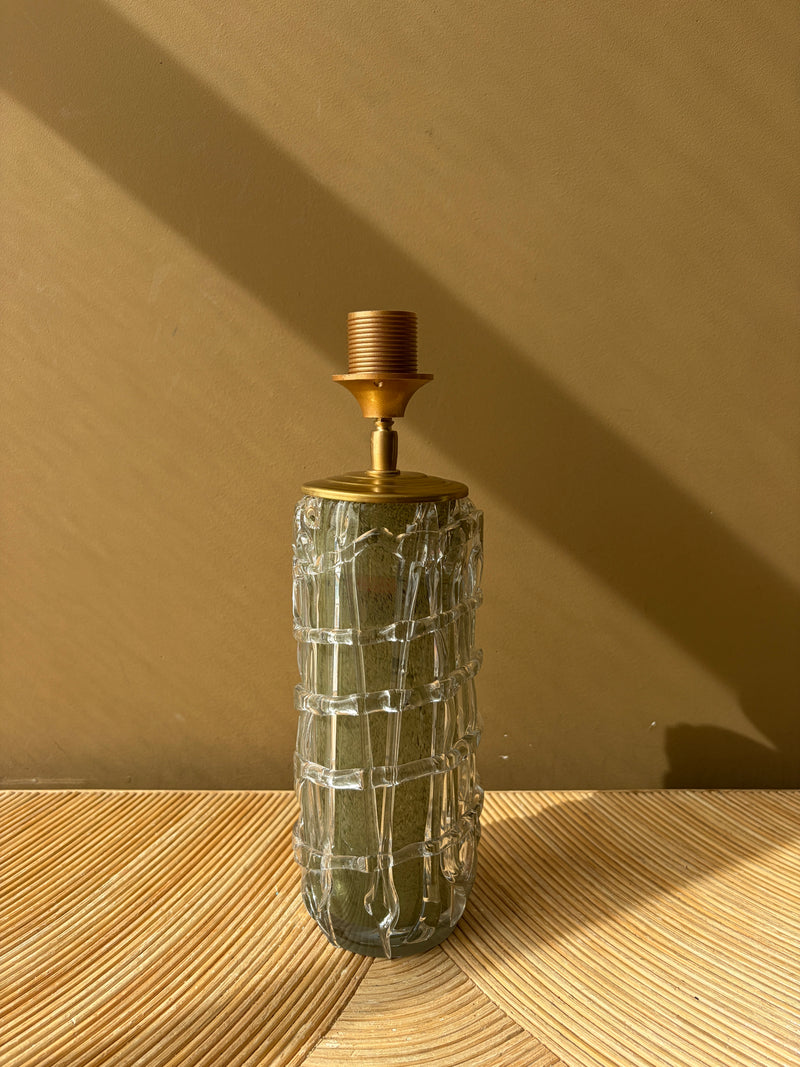 Green Glass Crackle