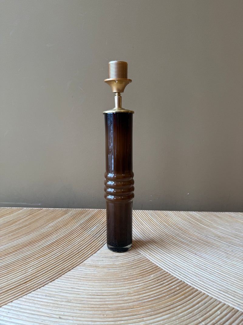 Vintage Murano Brown Glass Totem