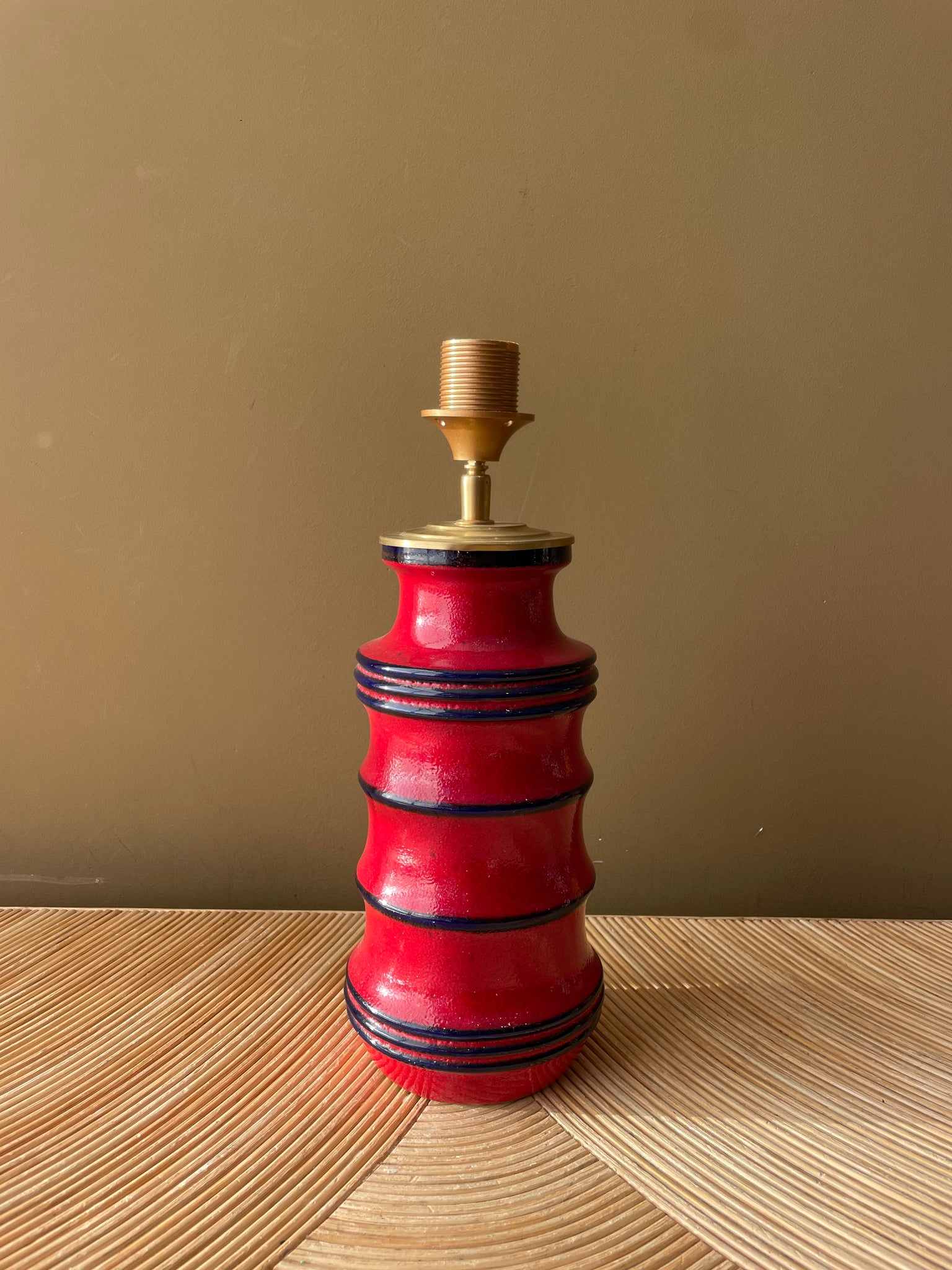West Germany Red Blue Pagode
