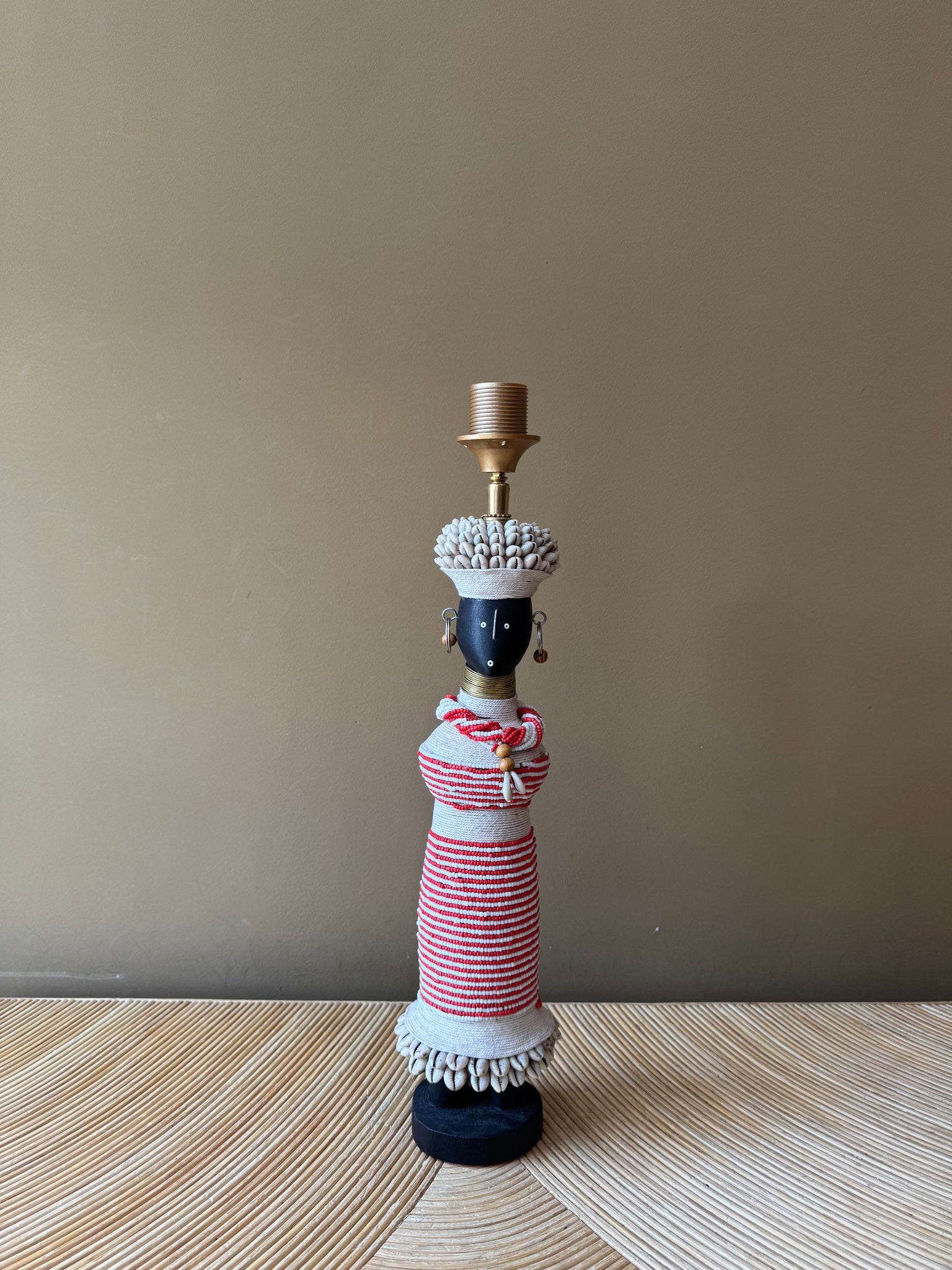 Andy Doll Red White Shells M