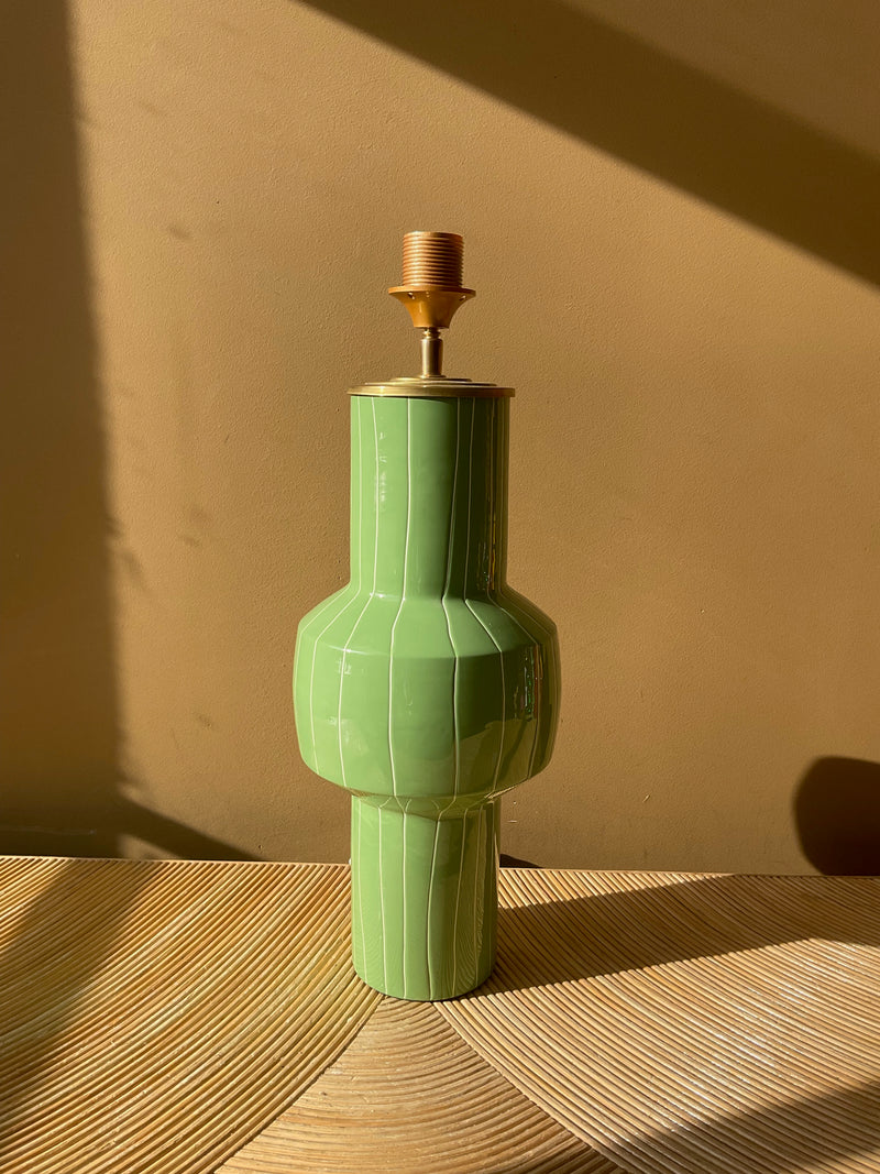 Steel Stripes Apple Green 45