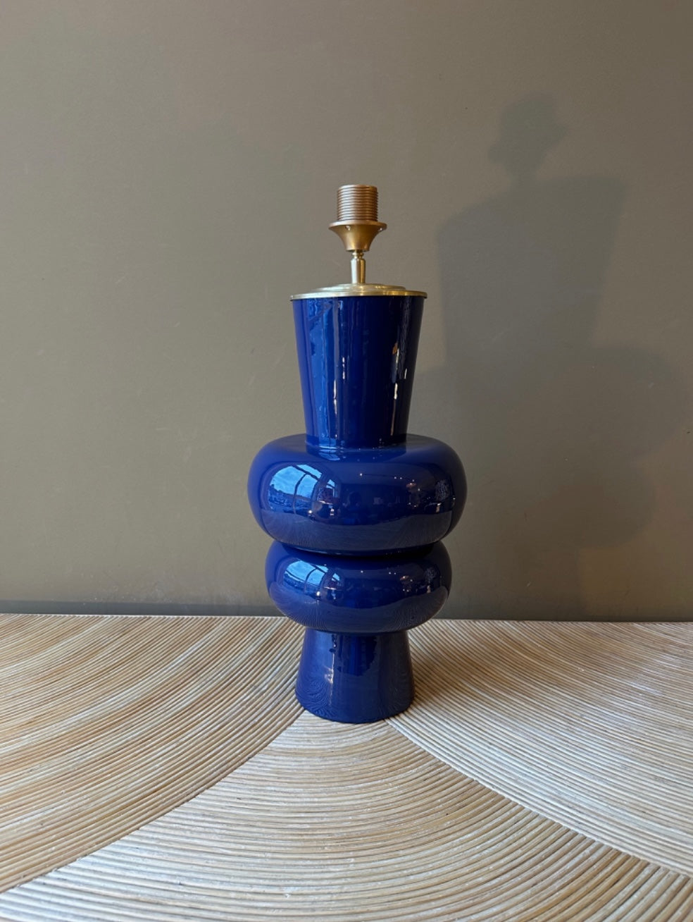 Glossy Indigo Double L