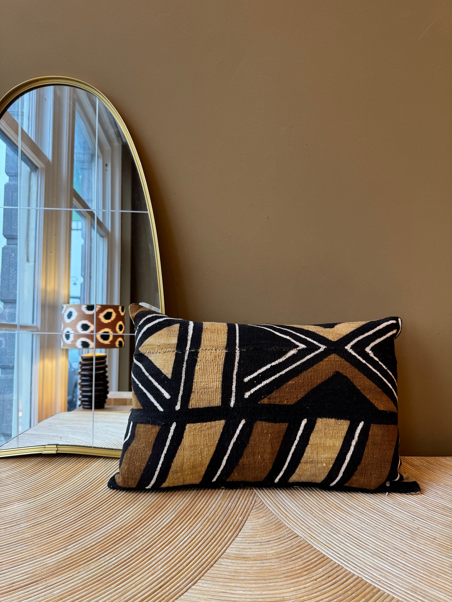 SALE Cushion Mud Cloth - Silk Ikat