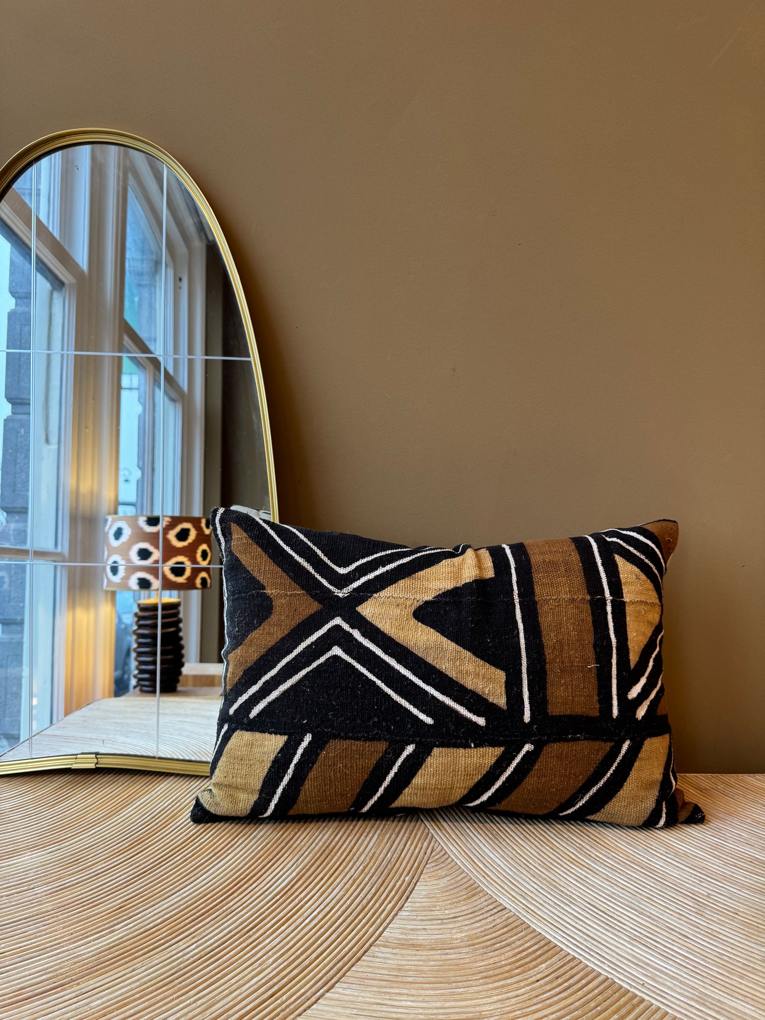 SALE Cushion Mud Cloth - Silk Ikat