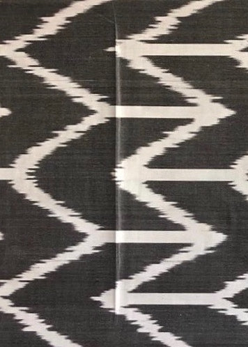 Black Arrow Silk Ikat