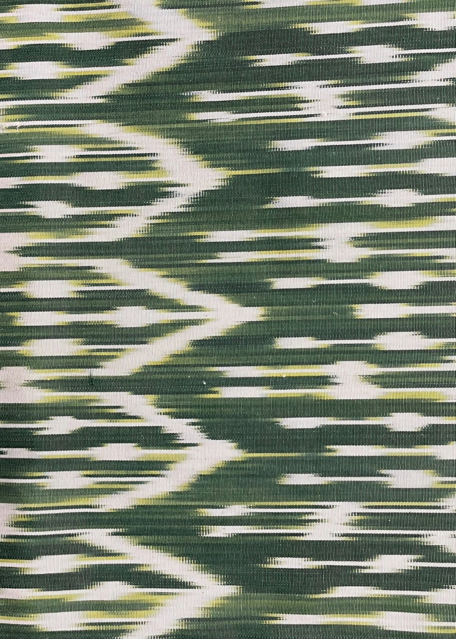 Green Grill Silk Ikat