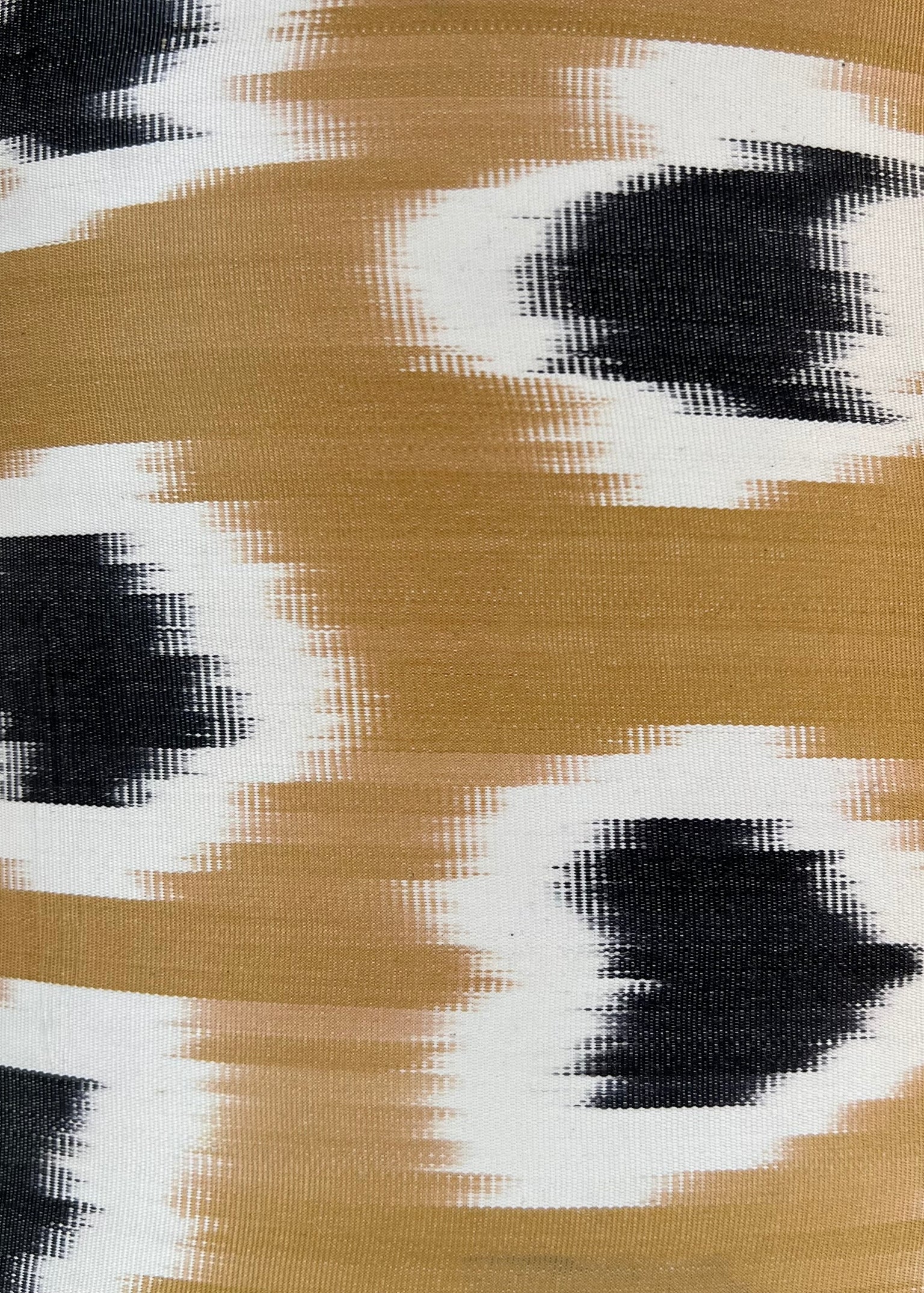Golden Dots Silk Ikat