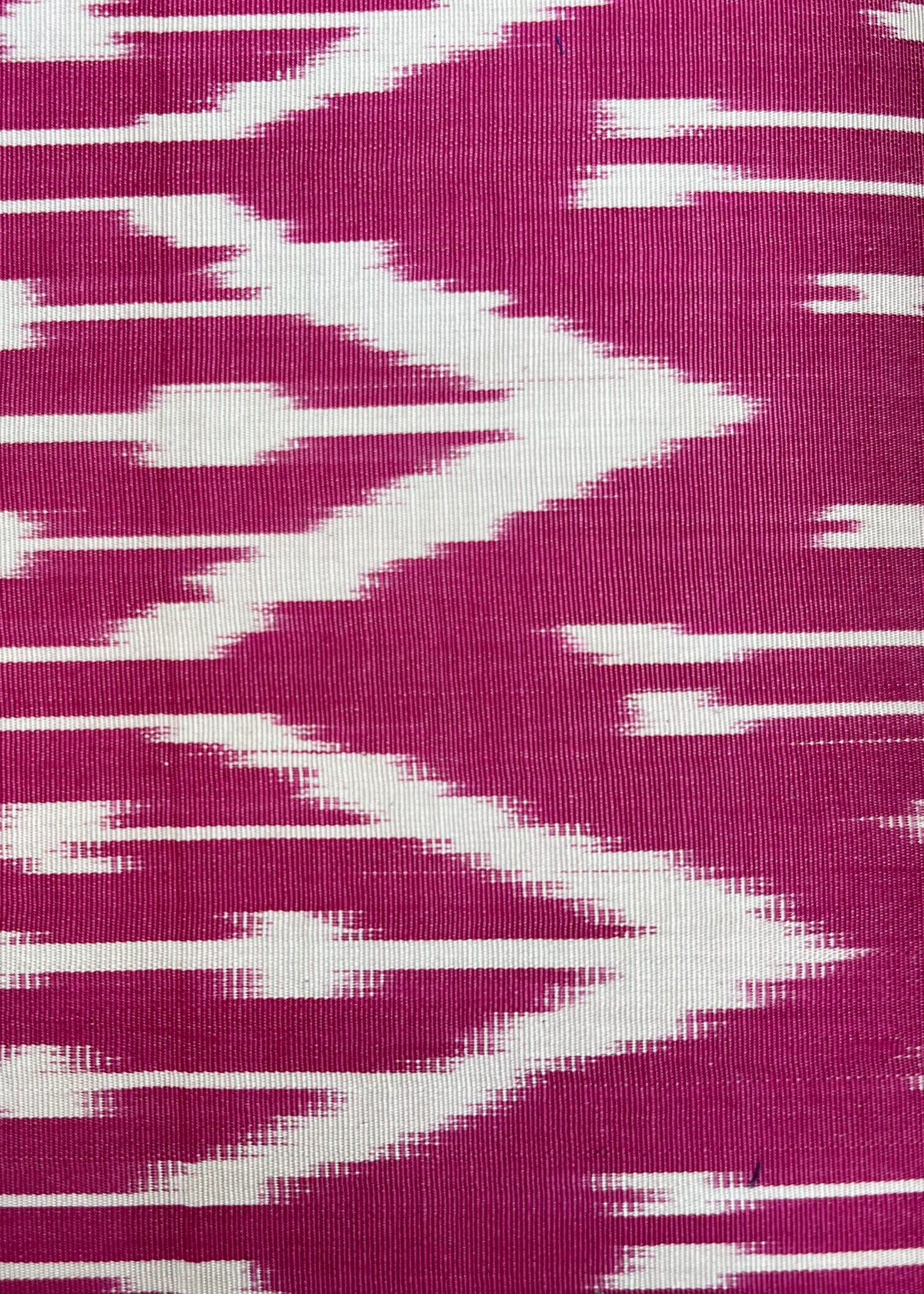 Pink Grill Silk Ikat
