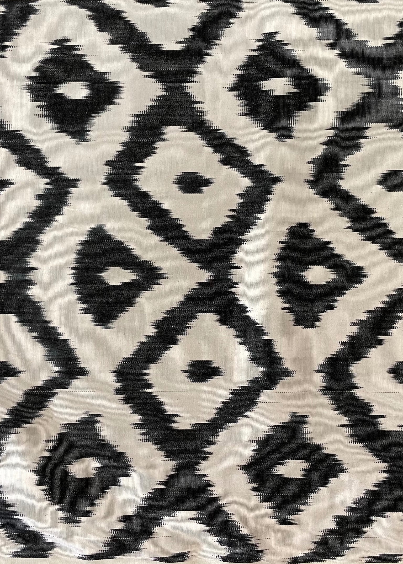 Yin Yang Silk Ikat