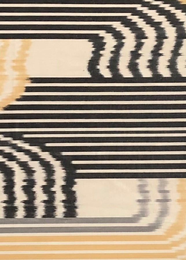 Ochre Highway Silk Ikat