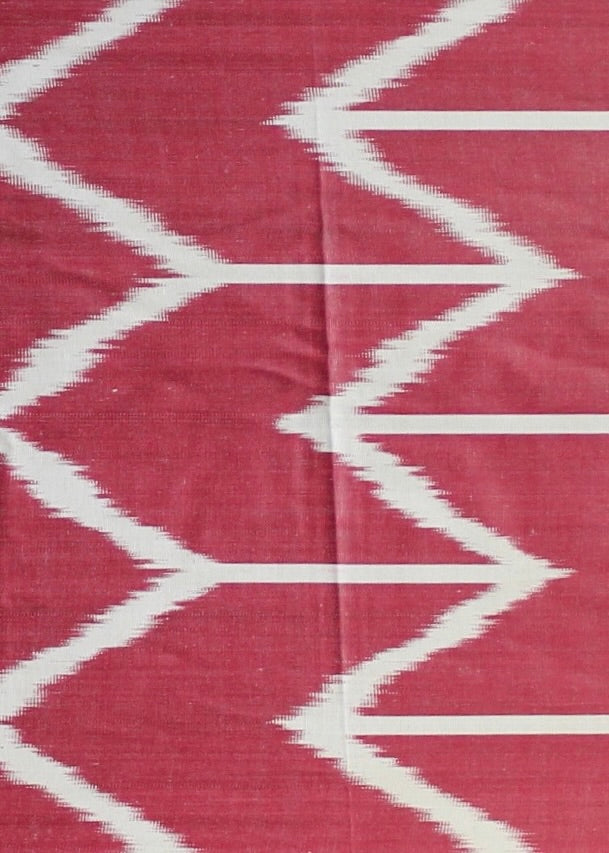 Cherry Arrow Silk Ikat