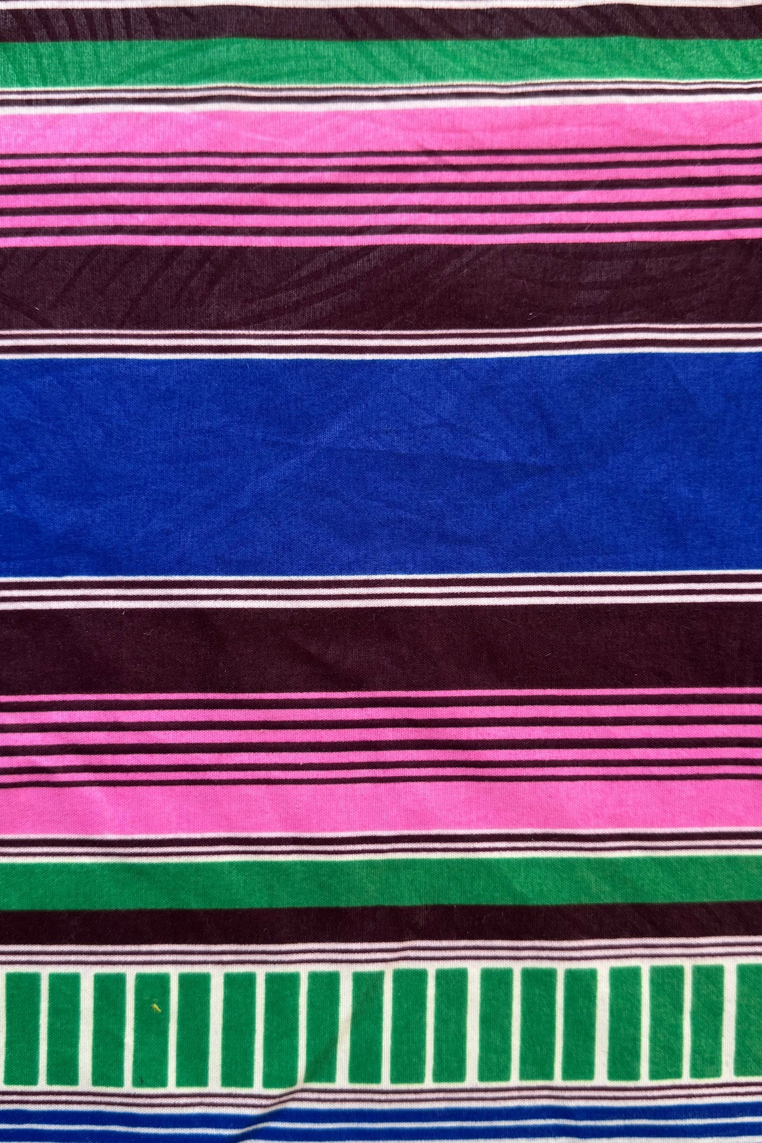 African Wax Multicolour Stripes