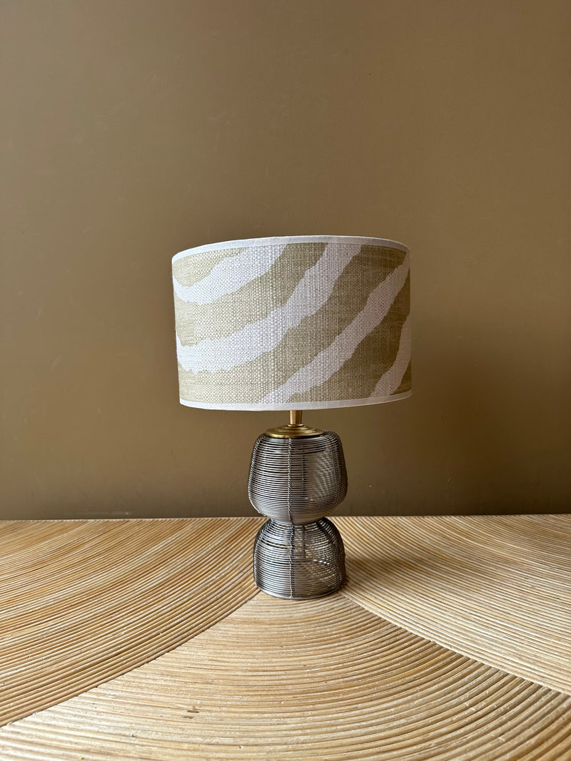 Port-a-table Steel Spiral | Panama Blonde Zebra