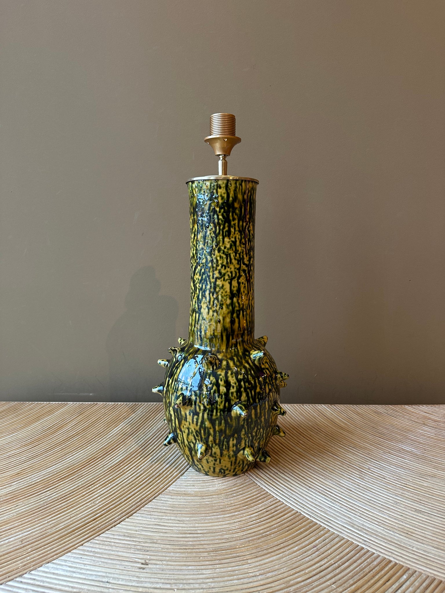 Marrakech Green Yellow Spikes