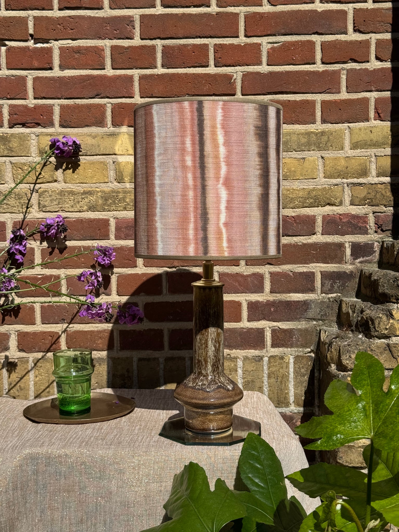 Port-a-table Brown Tower | Montrouge Rose Madder