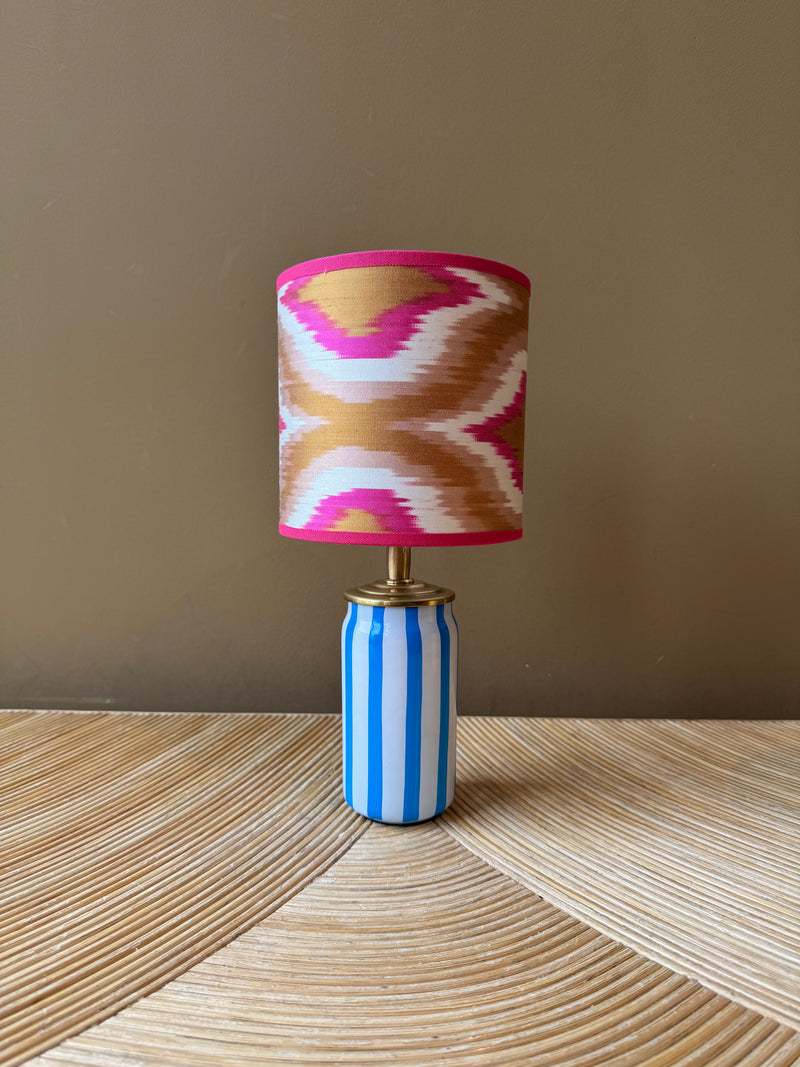 Port-a-table Beach Cup Blue | Caramel fuchsia flame