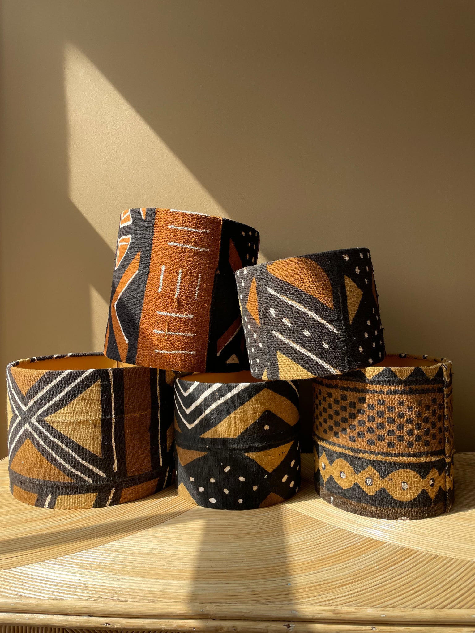 Bogolan Mud Cloth - Different Patterns