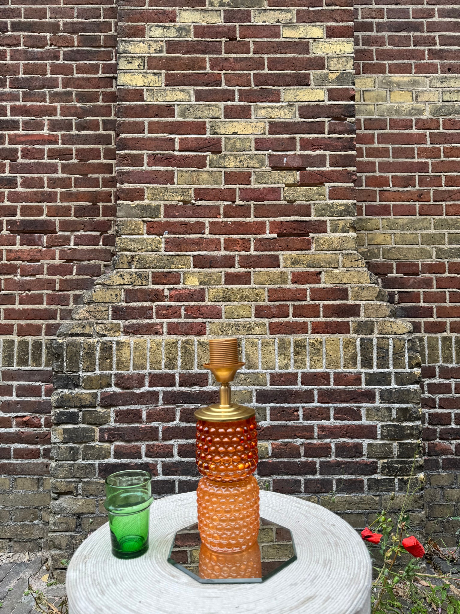 Port-a-table Bubbles Orange | Grapefruit Dots