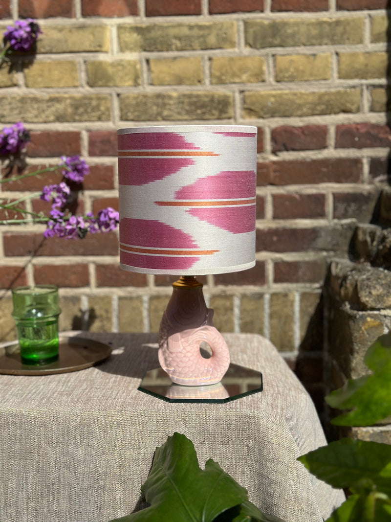 Port-a-table Ceramic Fish Pink | Pink Candy