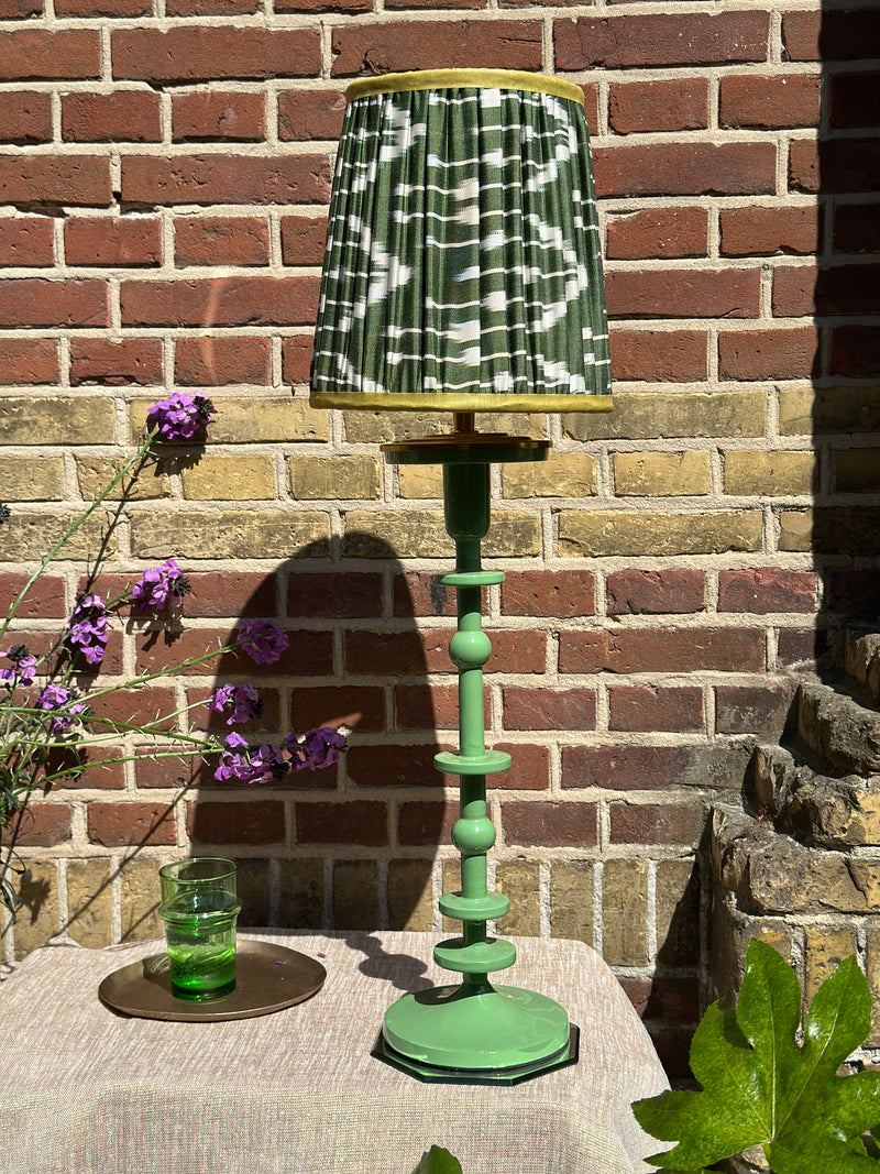 Port-a-table Green Steel Rings | Green Grill