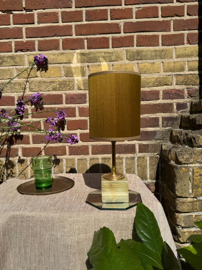 Port-a-table Marble Square | Doupion Gold