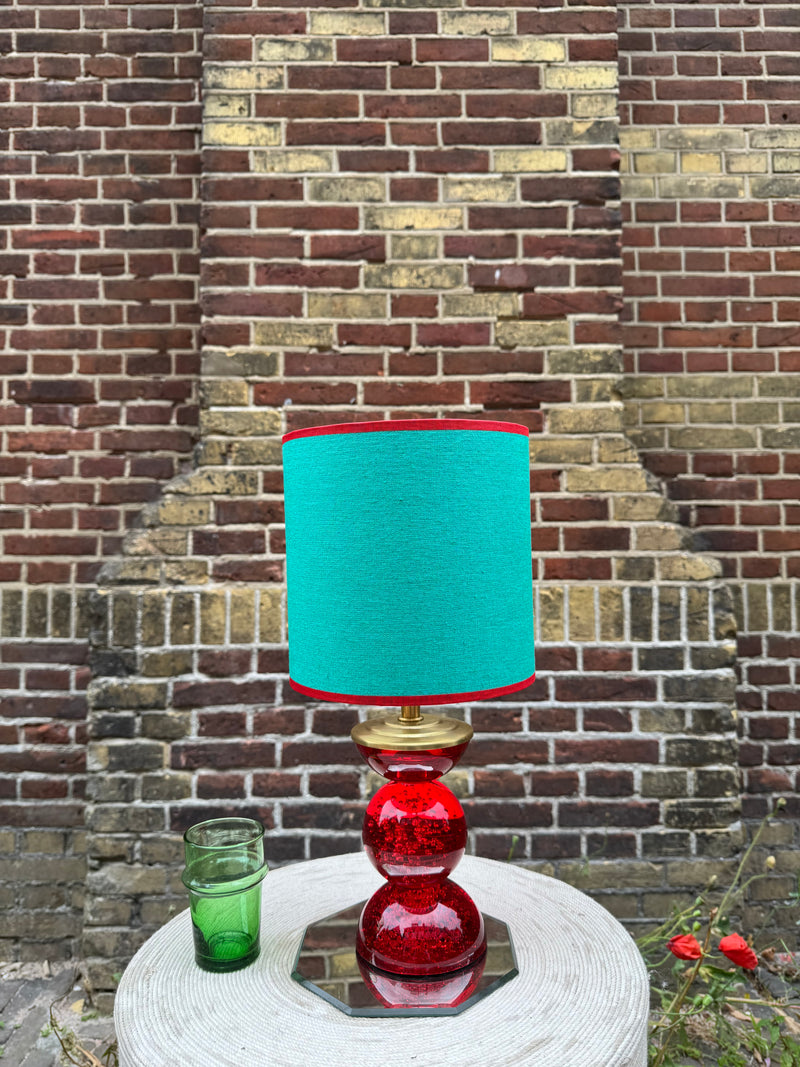Port-a-table Hourglass Red | Bourrette Jade