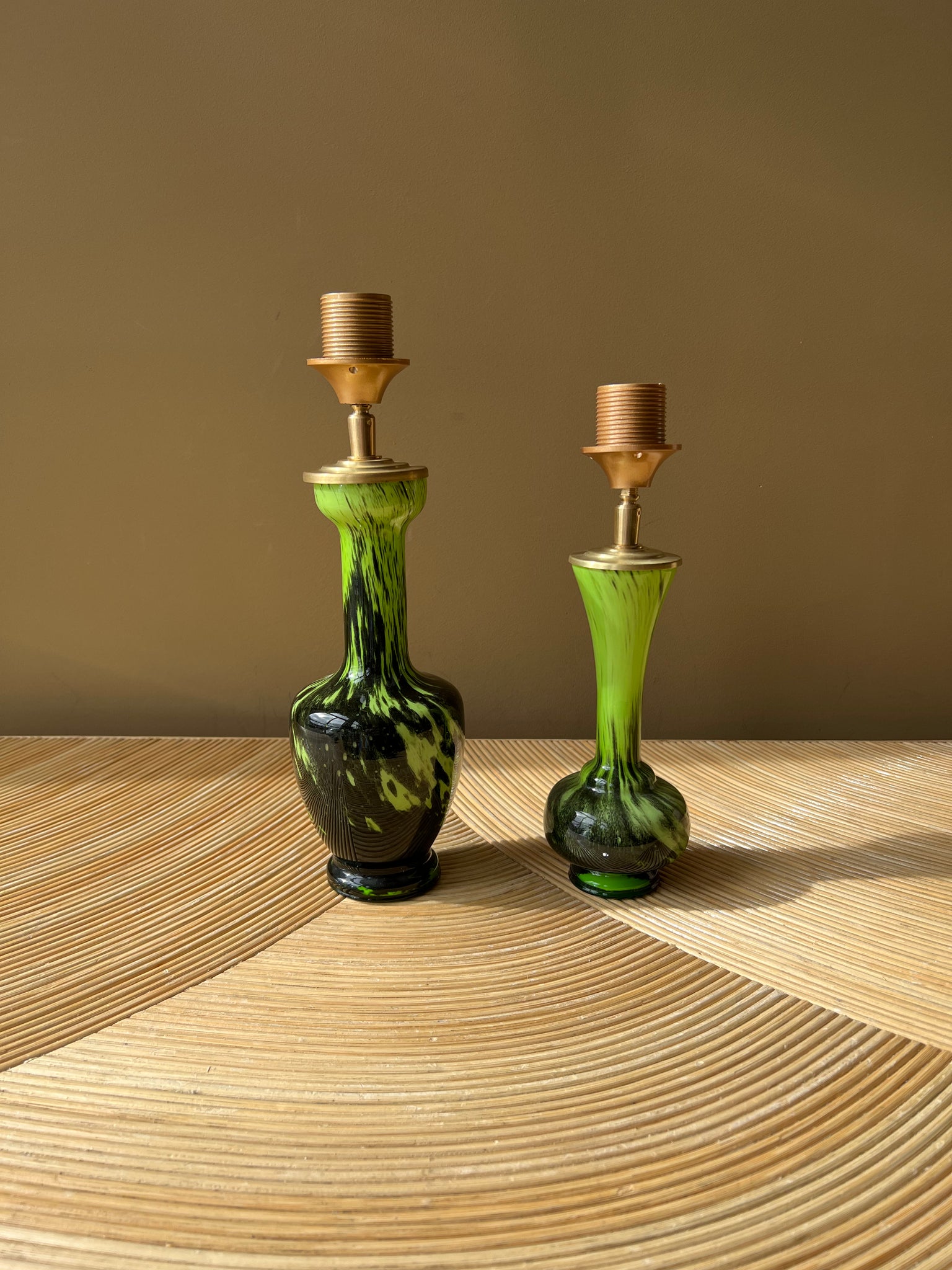Madame Garage Vintage glass handmade lamp