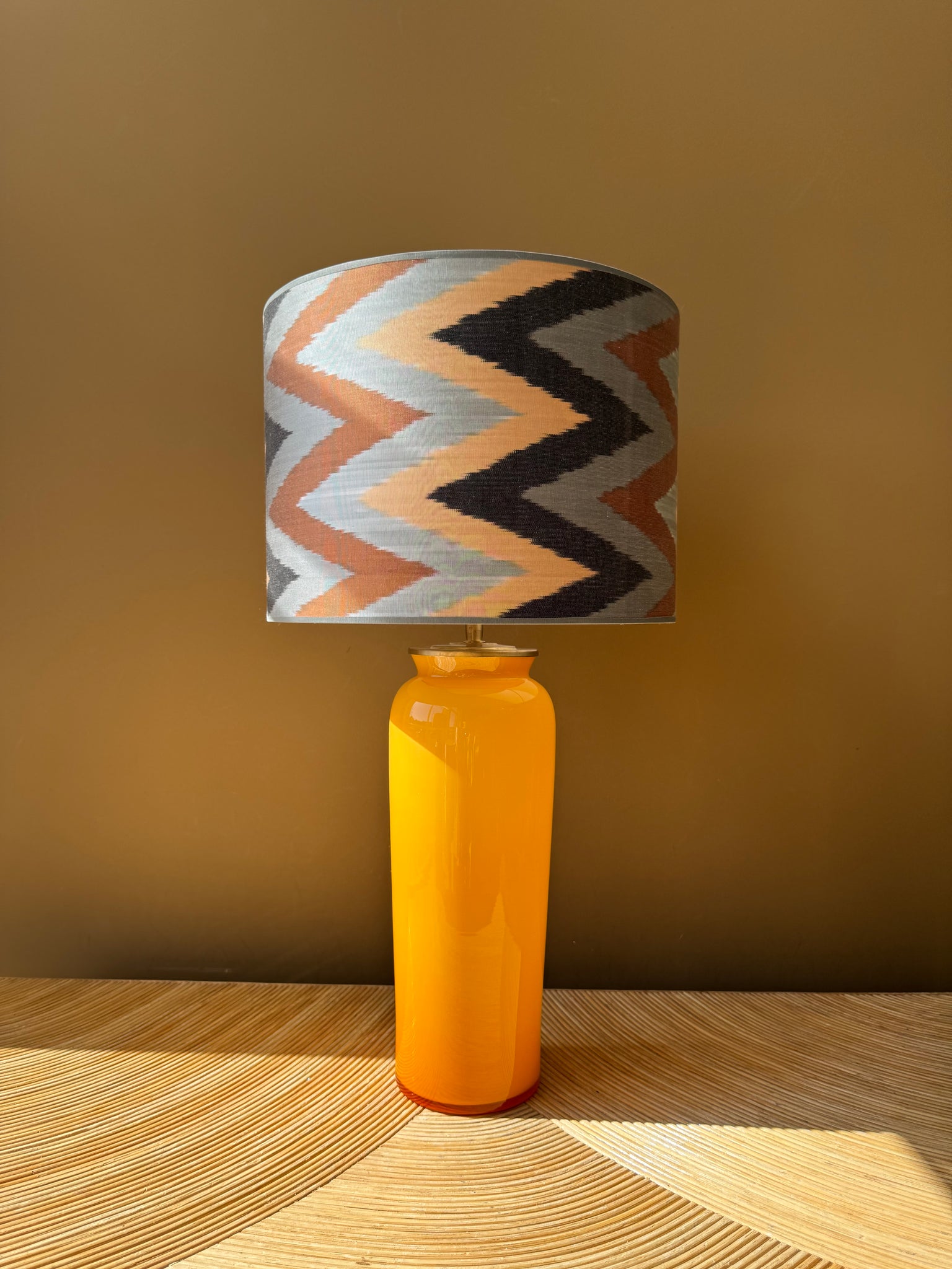 Ochre Bottle 40_missona zigzag