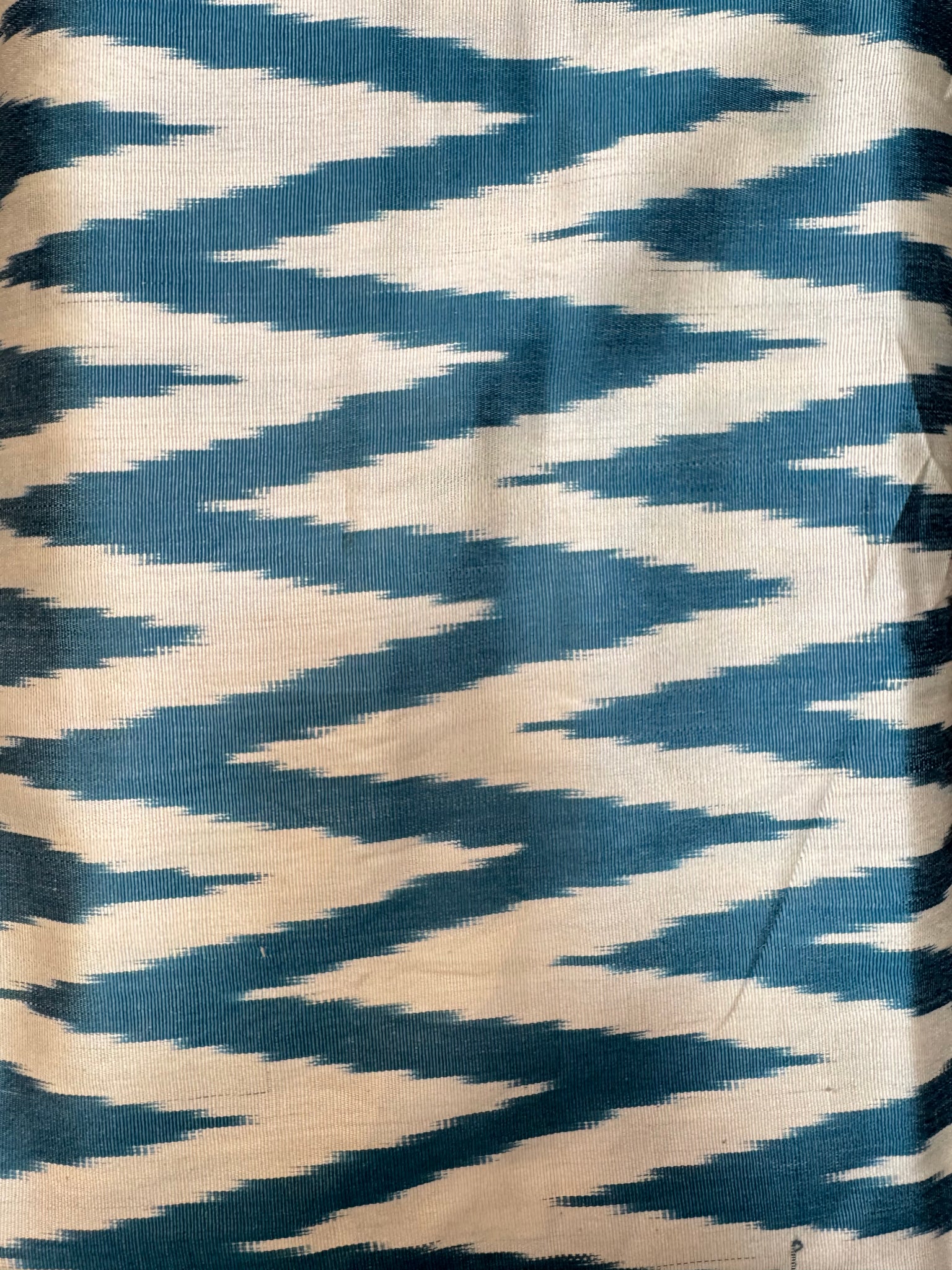 Petrol Blue Zigzag Small