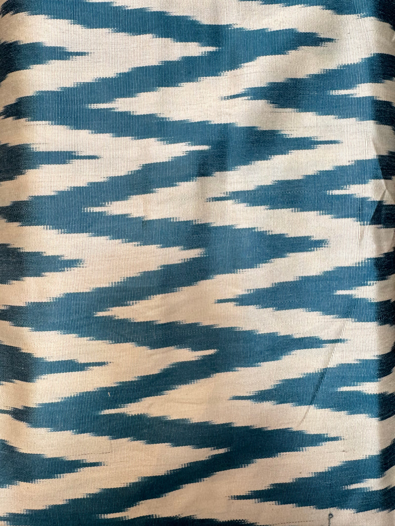Petrol Blue Zigzag Small