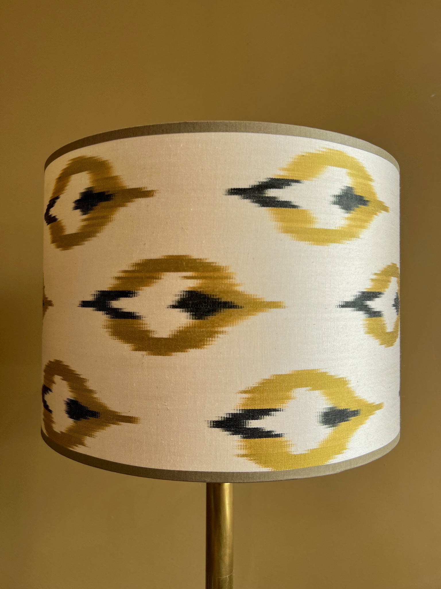 White Flame Silk Ikat