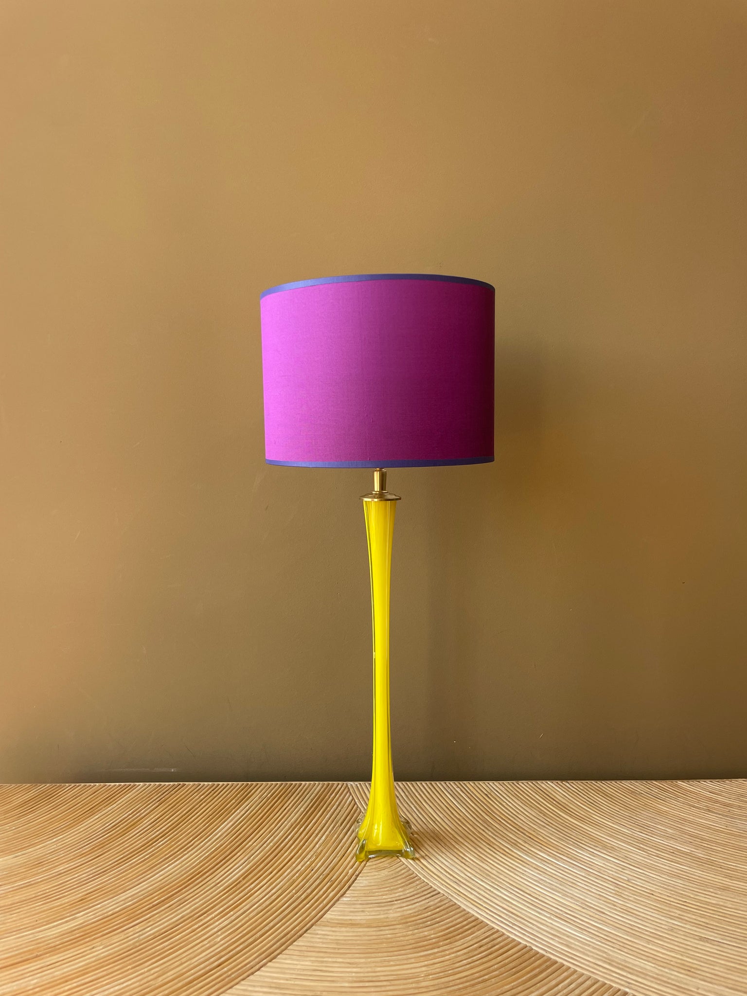 Yellow skinny glass_doupion plum