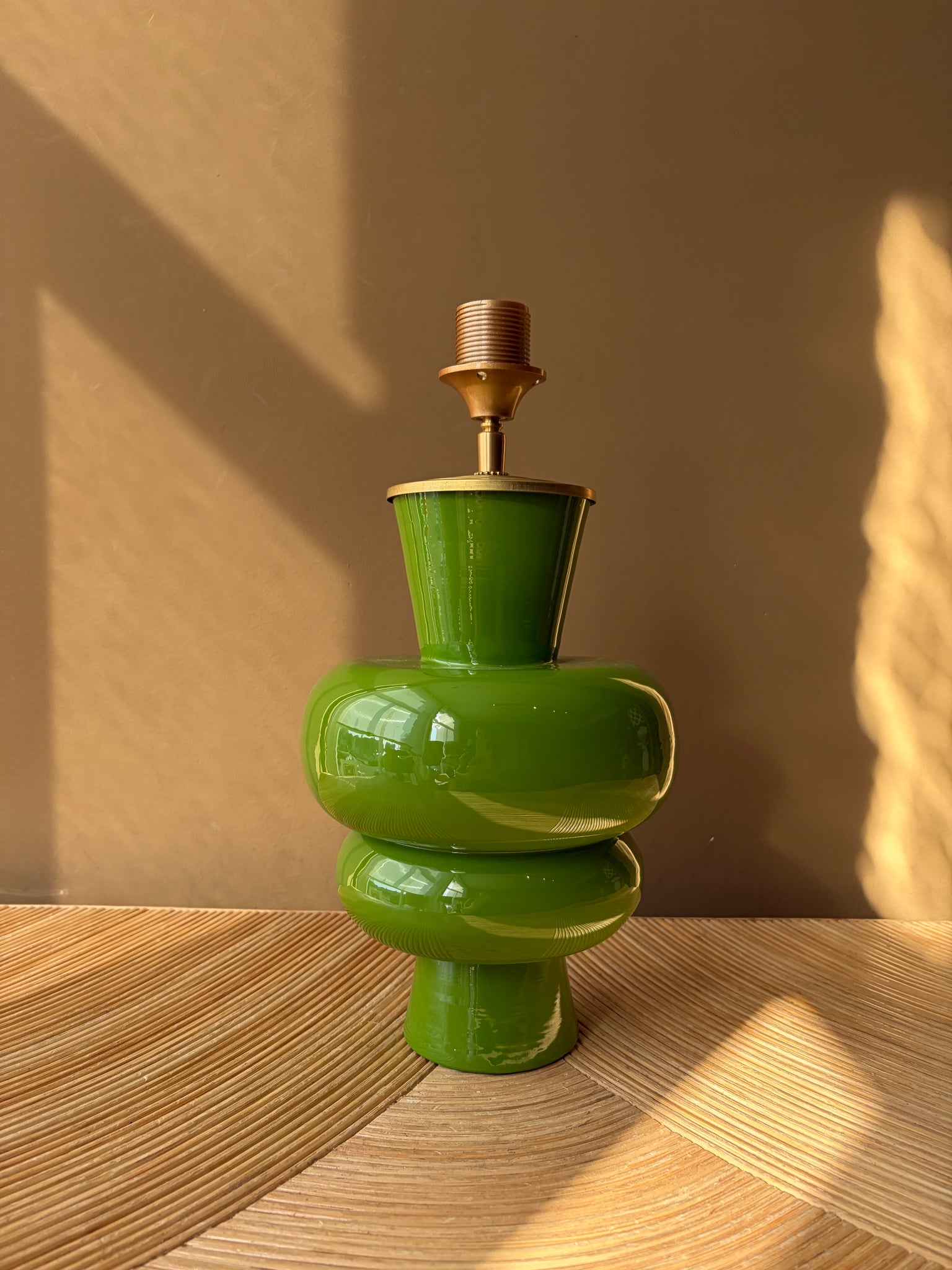 Glossy double hips green M