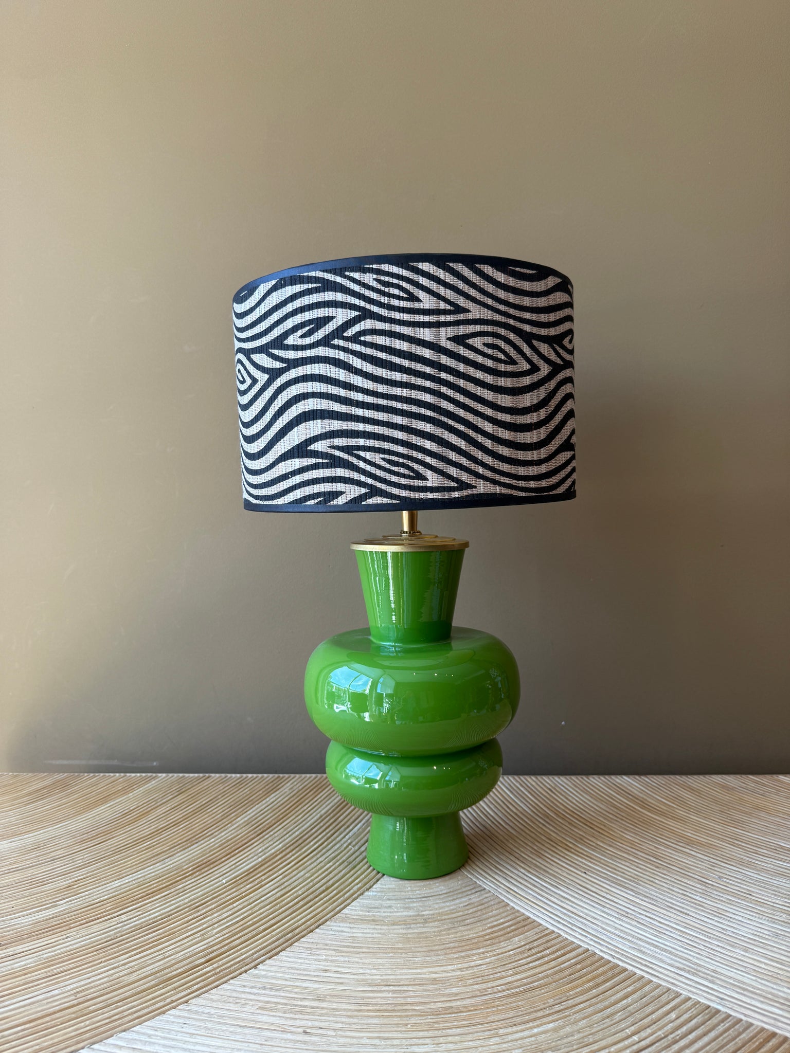 Glossy double hips green M